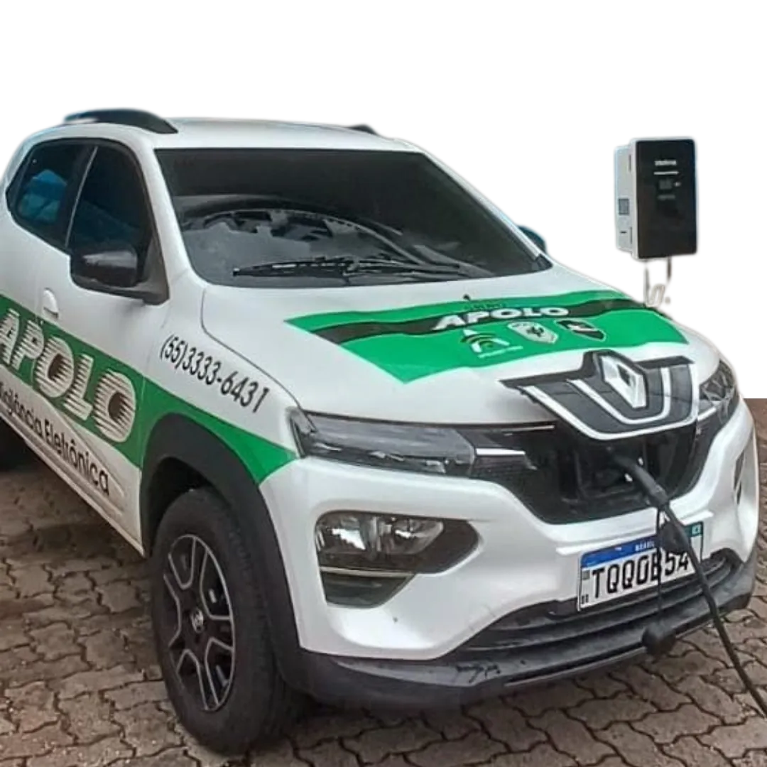 Veículo elétrico da frota Apolo